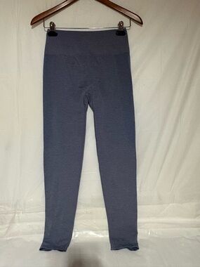 Seamless Gray High-Waist Active Leggings